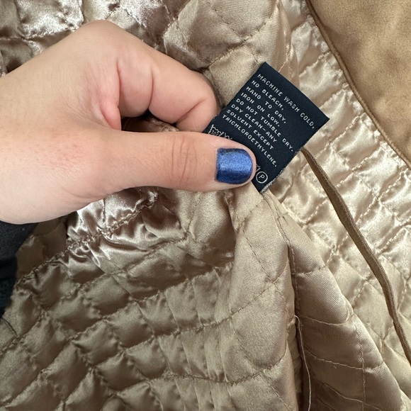 London Fog Tan/Camel Coat – Size Small - Picture 7 of 7